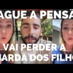 LUANA PIOVANI DETONA PEDRO SCOOBY _ PAGUE A PENSÃO DOS NOSSOS FILHOS _ VAI PERDER A GUARDA!!