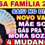 02/01🎉PODE COMEMORAR! LULA ASSINOU NOVO BOLSA FAMÍLIA! MÃE SÓLO GÁS PRA TODOS, MORA SÓ, 4 MUDANÇAS💸