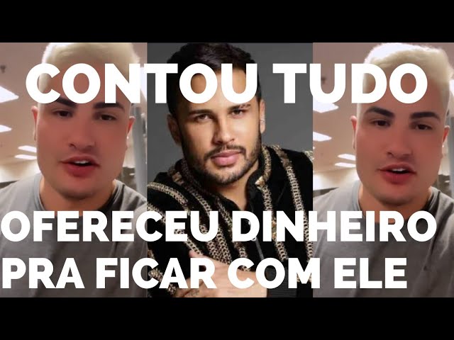 EX MARIDO DE JOJO TODYNHO DIZ QUE LUCAS GUIMARÃES OFERECEU DINHEIRO PRA FICAR COM ELE!!#lucassouza