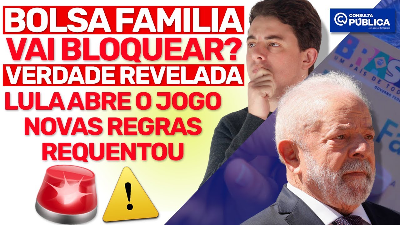 BOLSA FAMÍLIA: quem Lula pode bloquear com as mudanças? fim do AUXÍLIO BRASIL