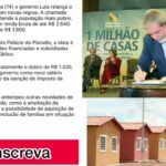 MINHA CASA MINHA TÁ DE VOLTA E COM NOVO VALOR GOVERNO LULA RELANÇA Veja como cadastrar