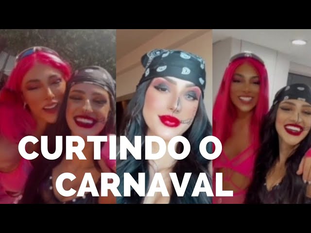 BIA E PÉTALA CURTIRAM CARNAVAL JUNTAS NO SHOW DA LUDMILA #biamiranda