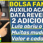 AUXÍLIO BRASIL ACABOU: Novo Bolsa Família com data revelada e adicionais (150 + 50)