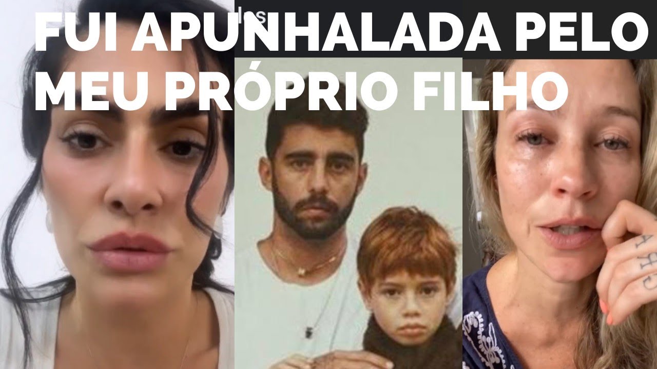 LUANA PIOVANI DIZ QUE FOI APUNHALADA PELO PRÓPRIO FILHO E CLÉO PIRES DEFENDE ELA!!#luanapiovane