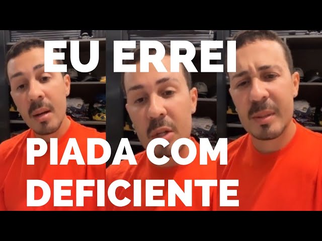 CARLINHOS MAIA ESTÁ SENDO DETONADO NA WEB APÓS FAZER PiADA COM UM DEFICIENTE ELE SE PRONUNCIOU!!