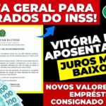 🚨URGENTE! VITÓRIA dos APOSENTADOS: Juros MAIS BAIXOS no EMPRÉSTIMO CONSIGNADO DO INSS – LULA DECIDE!