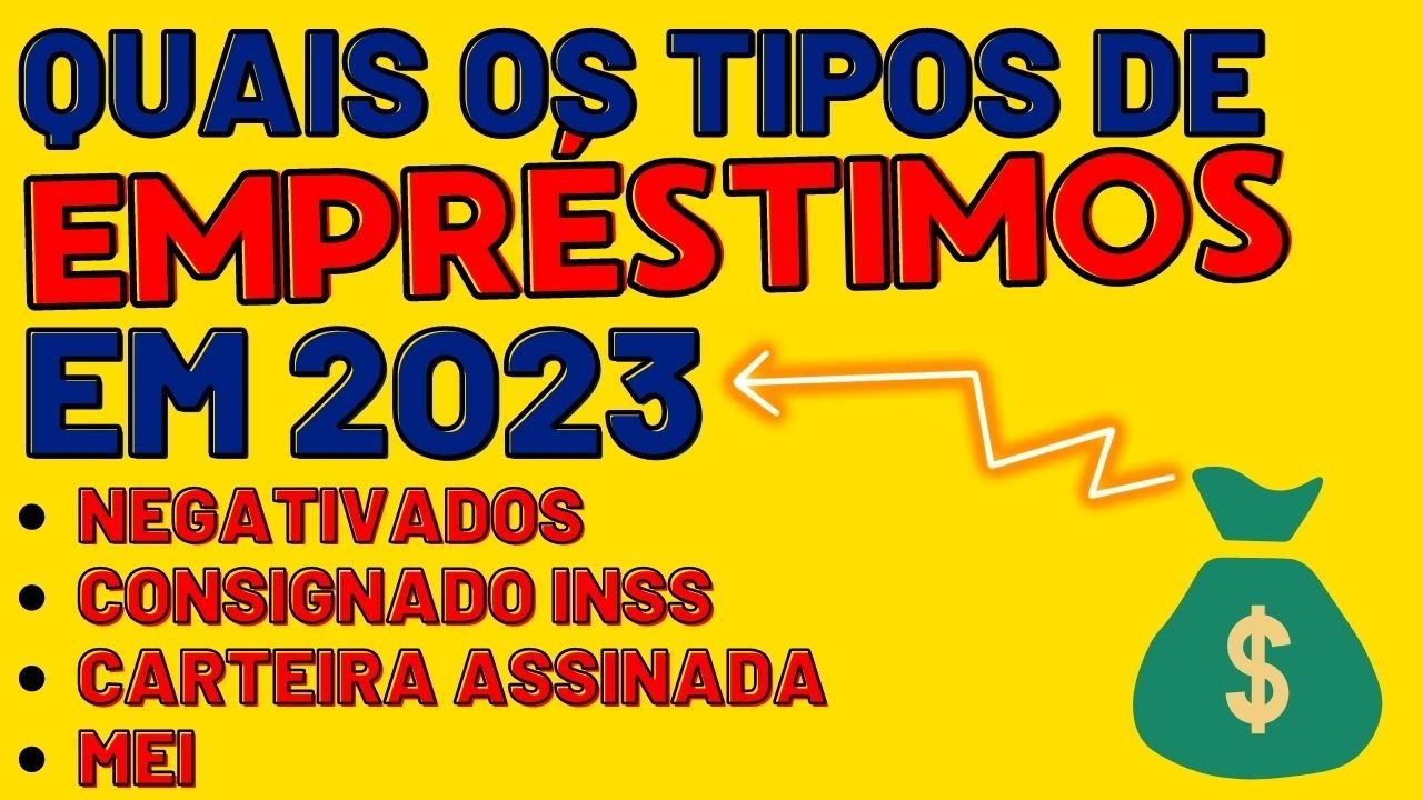 💰 EMPRÉSTIMO PARA NEGATIVADOS 2023 | EMPRÉSTIMO PARA MEI | EMPRÉSTIMO CONSIGNADO INSS E MAIS...