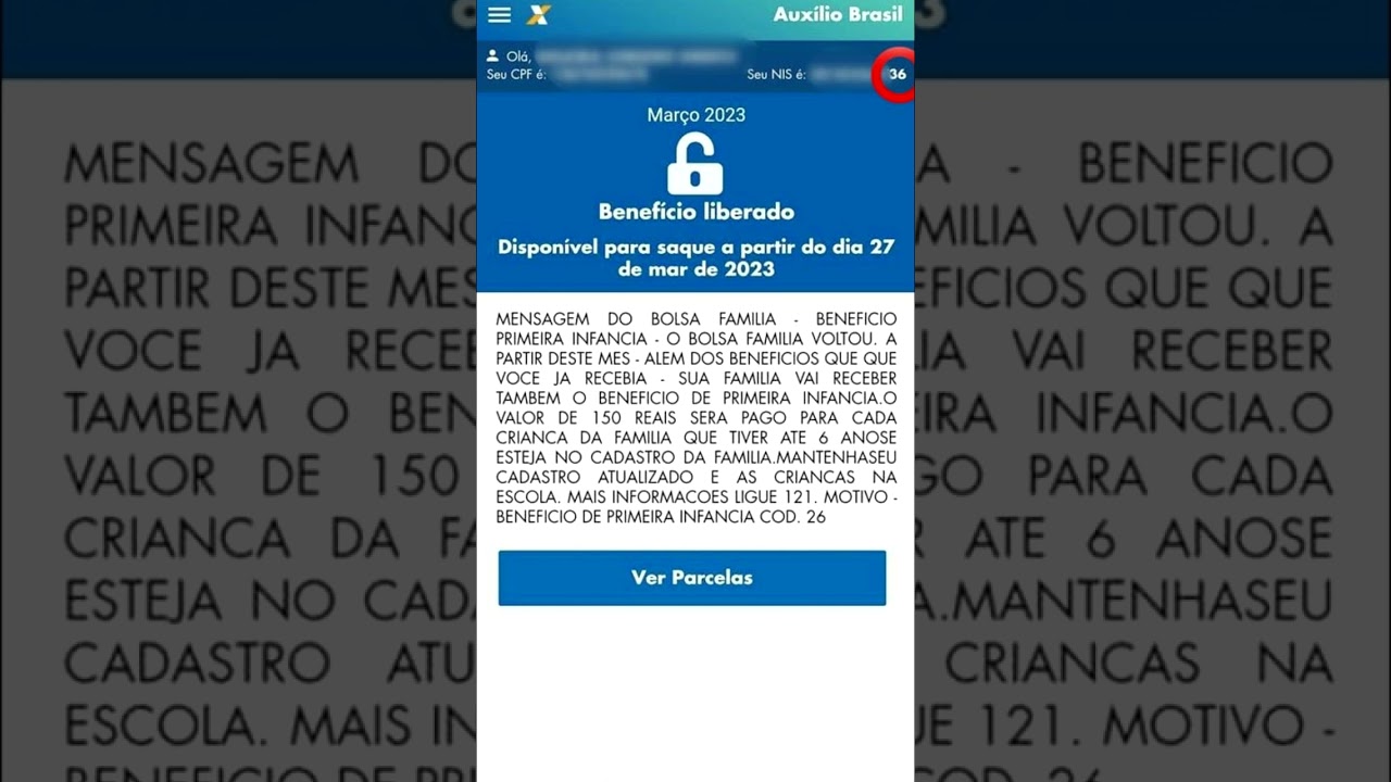 GOVERNO EMITE COMUNICADOS NO APP DO CAIXA TEM - BOLSA FAMÍLIA TURBINADO R$600+R$150 PAGOS EM MARÇO!