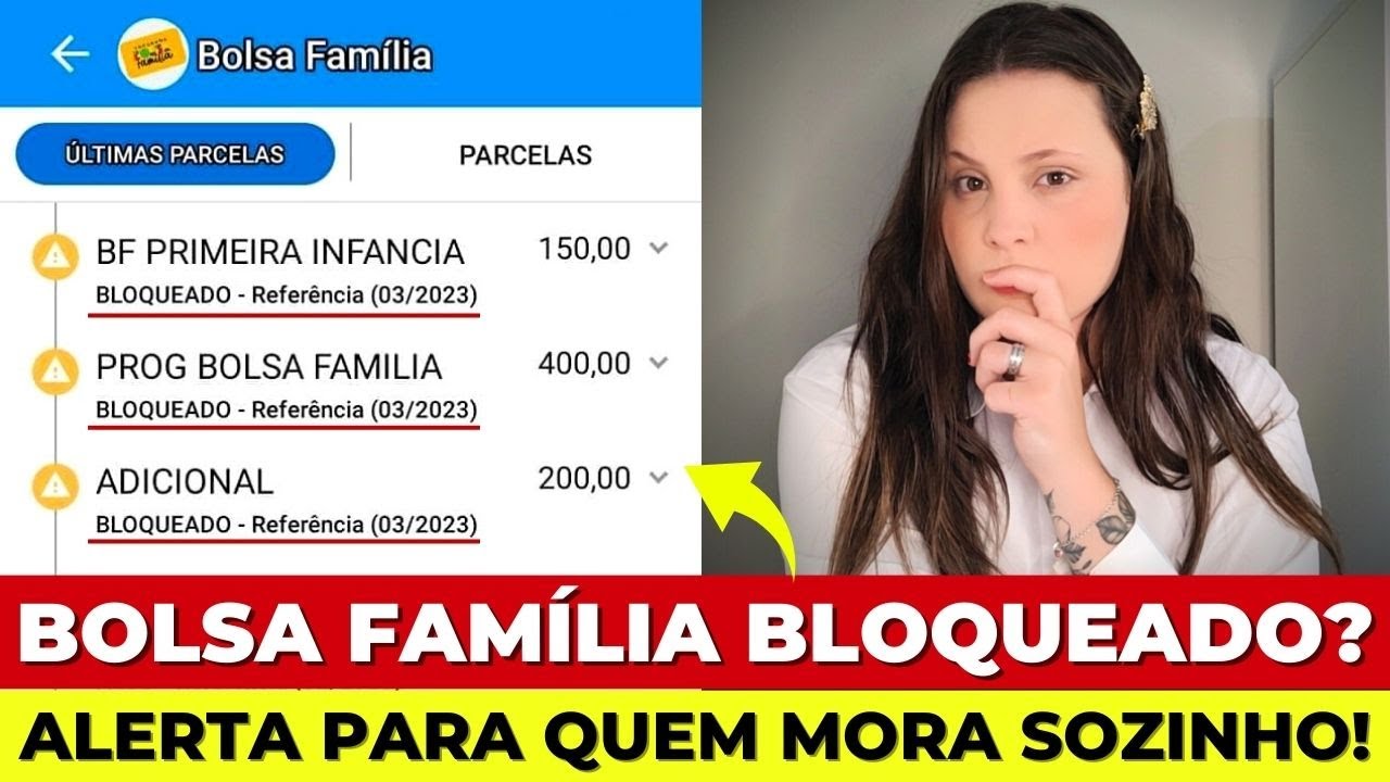 🚨Saiu PÉSSIMA NOTÍCIA para quem recebia AUXÍLIO BRASIL! BOLSA FAMÍLIA “BLOQUEADO” no APLICATIVO!