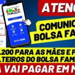 💸 R$1200 para MÃES SOLTEIRAS do BOLSA FAMÍLIA em MAIO? LULA vai pagar? DEPÓSITOS no app do CAIXA TEM