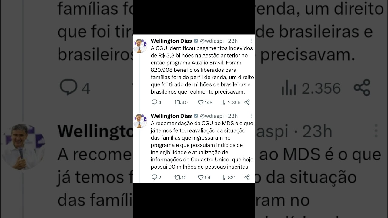 "O BLOQUEIO do BOLSA FAMÍLIA NÃO é um CORTE!" Como DESBLOQUEAR o benefício? Ministro explica!