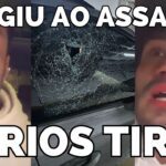 EITAAA!!LUCAS VIANA REAGE A ASSALTO E TEM CARRO ALVEJADO POR CR1M1NOS0S!!#lucasviana #noticias