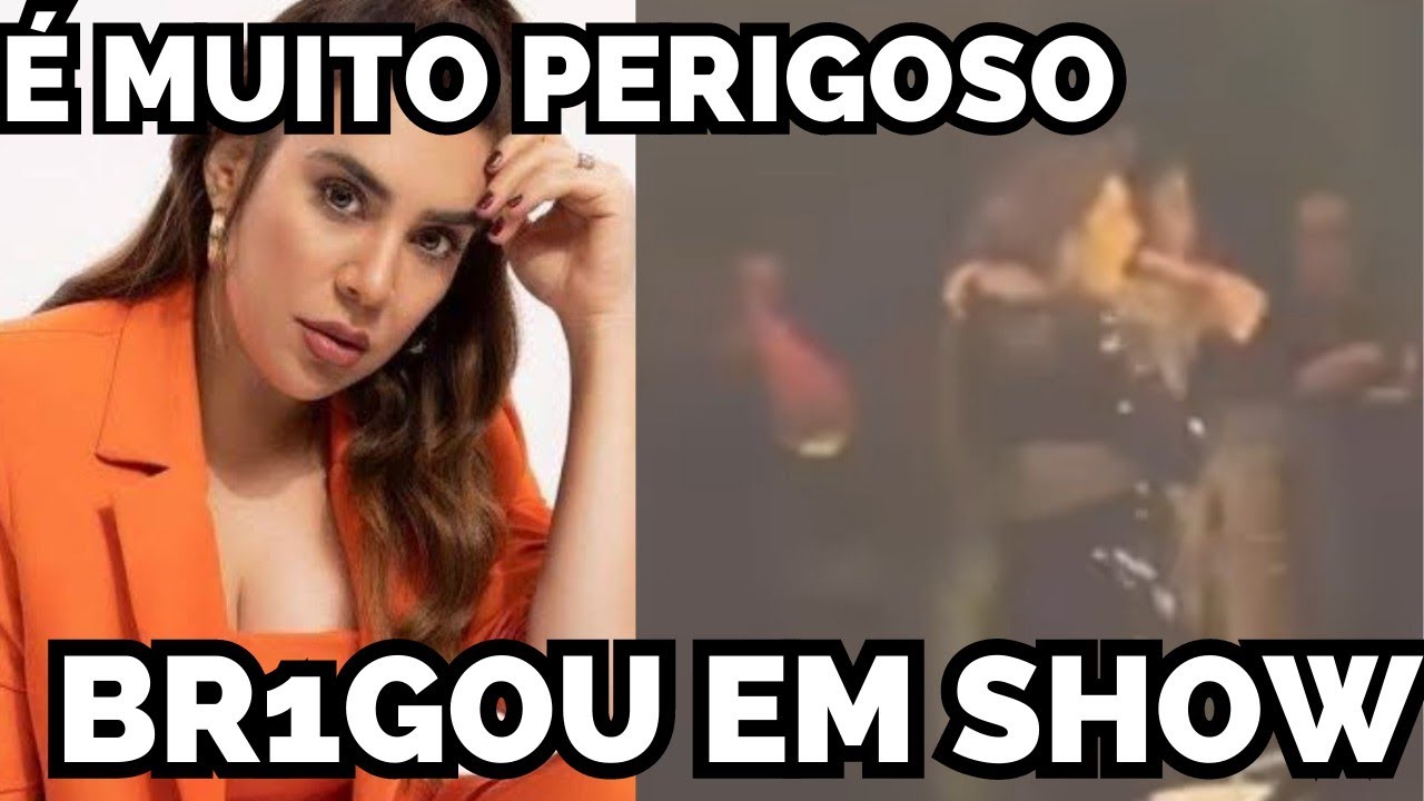 NAYARAA AZEVEDO BR1G4 COM OS PAIS DE UMA CRIANÇAS EM SEU SHOW #nayaraazevedo