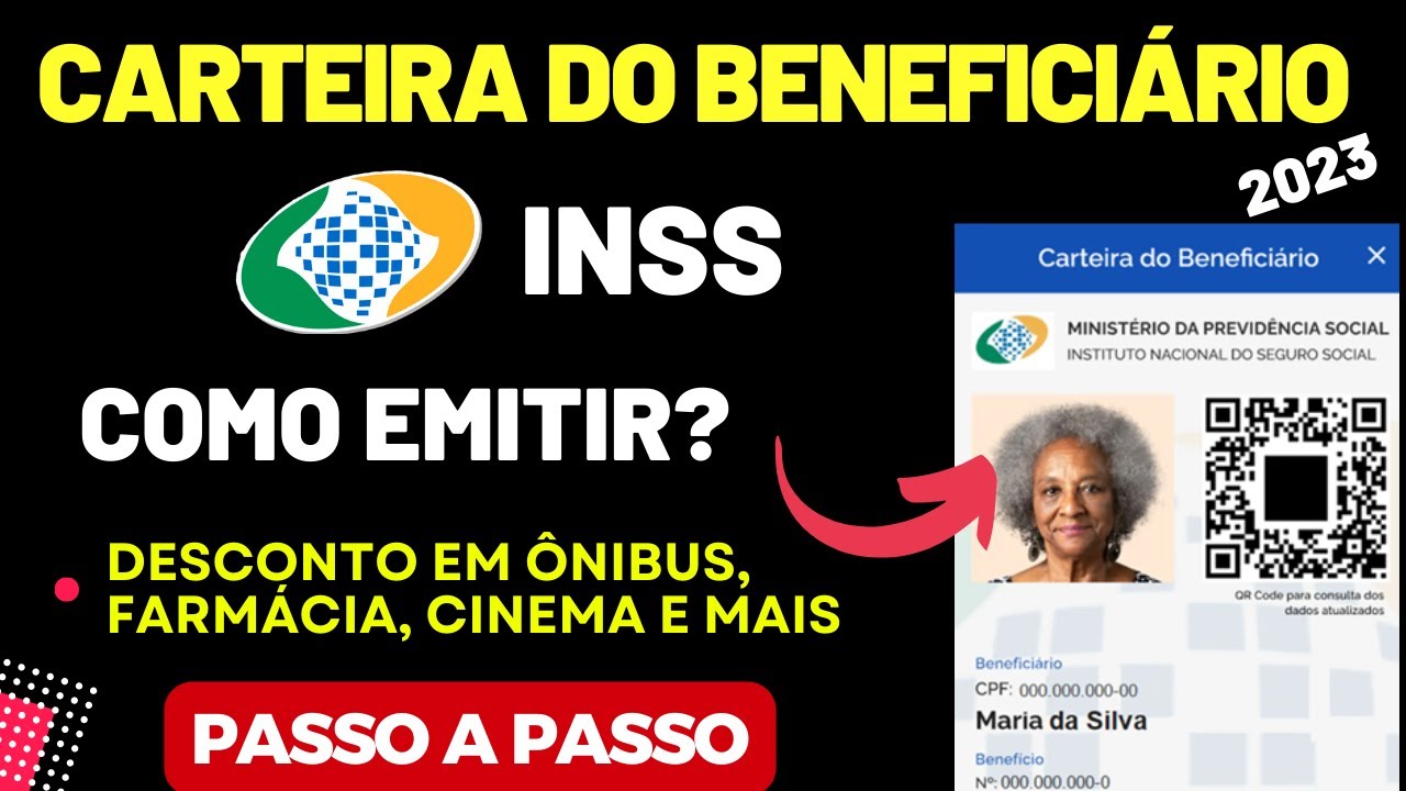 🪪 Como emitir a nova CARTEIRA do BENEFICIÁRIO do INSS 2023 – PASSO a PASSO