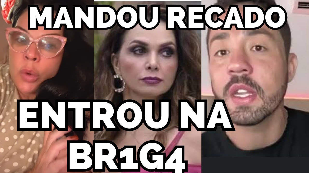 LUIZA AMBIEL DETONA SOLANGE GOMES E ENTRA NA BRIG4 DE RICO E SOLANGE #solangegomes