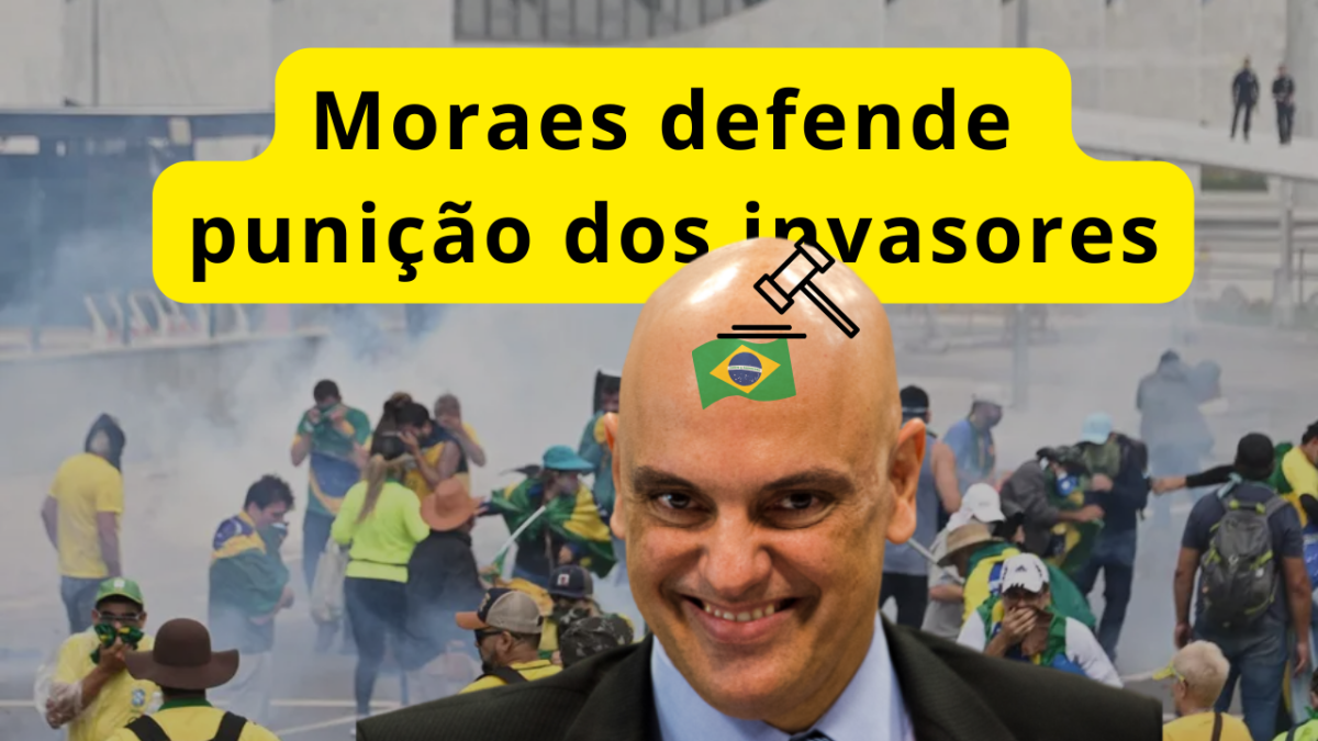 "Ministro Moraes Defende Punição dos Invasores dos Prédios dos Três Poderes"